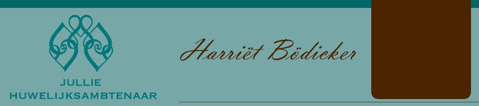 harriet Bodicker - huwelijksambtenaar